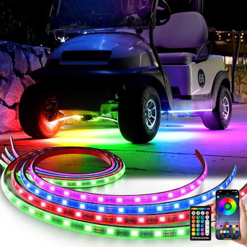 4PCS APP&Remote LED Light Kit