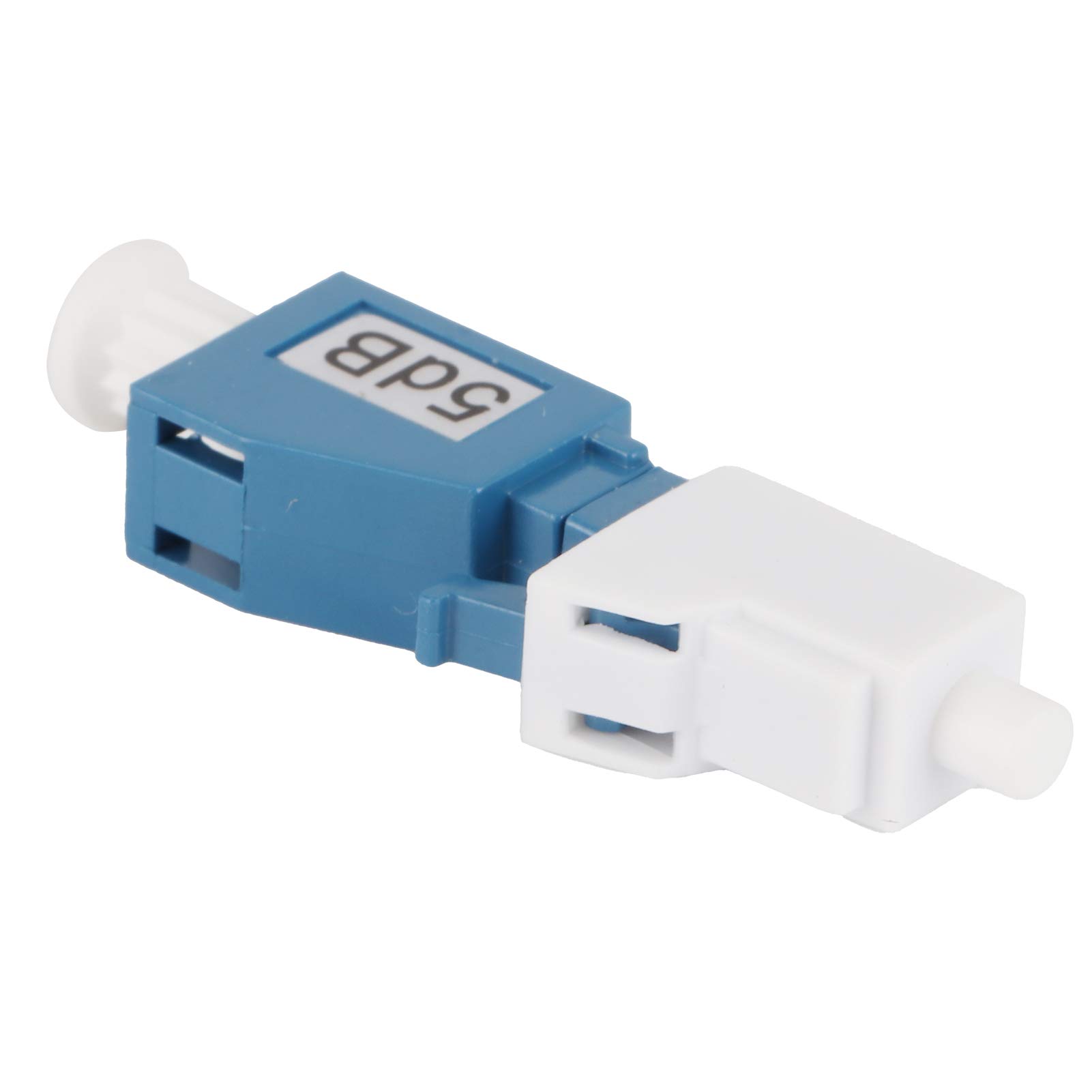 Lc Fiber Optic Attenuator, LcUpc-5Db Adapter Single-Mode with High-Temperature Stability and Accessories Optical Fiber Attenuator Connector, for Networking and Telecommunications