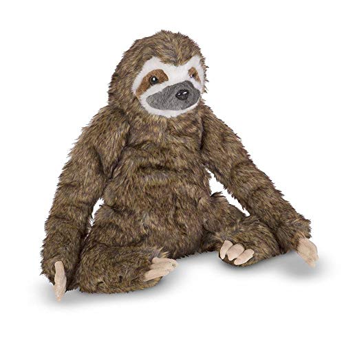 Melissa & Doug Sloth Plush Animal Soft Toy 3+ Gift for Boy or Girl