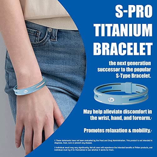 Pulsera deportiva de silicona Phiten S-PRO Titanium miniatura 2