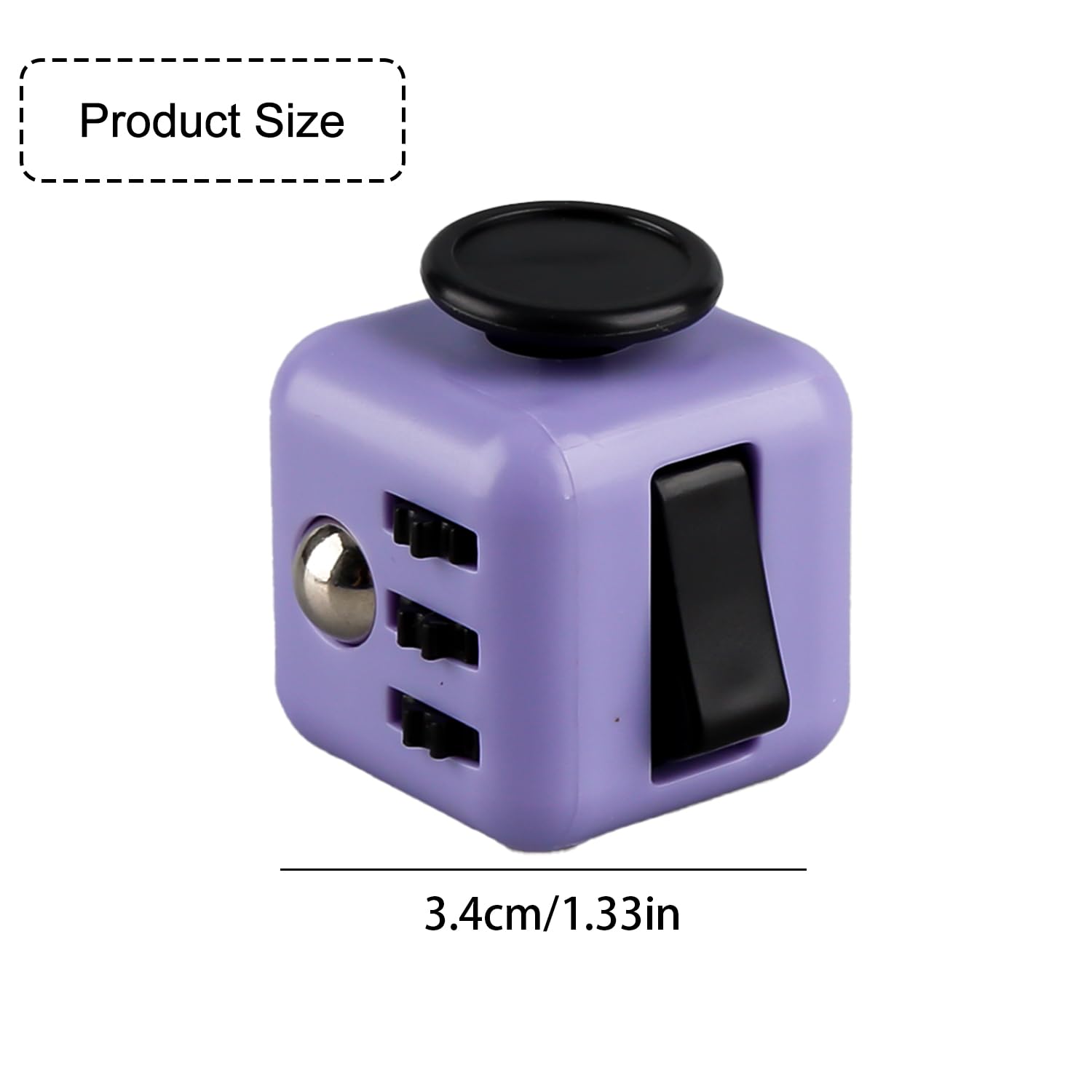 Thyonta 1 Pcs Fidget Cube Toys Multi-functional Stress Relief Cube Anti-stress Anti-anxiety for Kids Children Teen Adult - Image 2