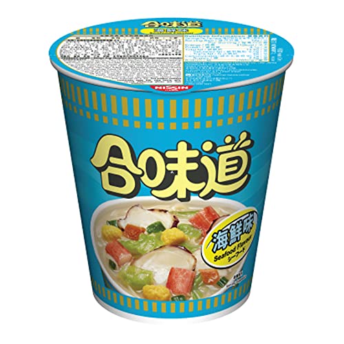 Nissin Seafood Flavour Cup Noodle - 24 Cups