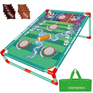 Bean Bag Toss Game for Kids, Outside Toys for 3 4 5 6 7 8+Years Old Boys and Girls, Outdoor Game for kids, Ideal Birthday for 3-8 Years Old. Family Party Game Outdoor Activities