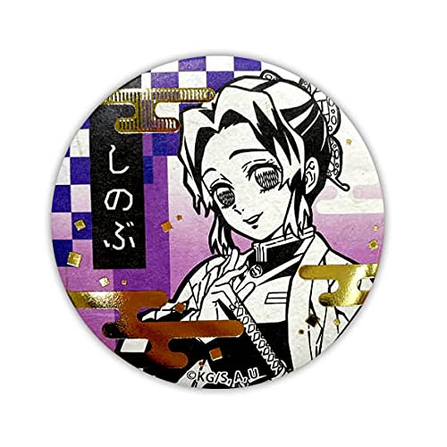 鬼滅の刃 胡蝶しのぶ 和紙風 缶バッジ 4枚 グッズ > バッチ類 > 【グッズ-バッチ】鬼滅の刃 螺鈿風シリーズ