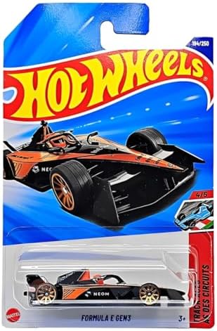 Hot Wheels Formula E Gen3 (HYY56) - Track Aces Series 4/5, 1:64 Model Car 2025 image 2