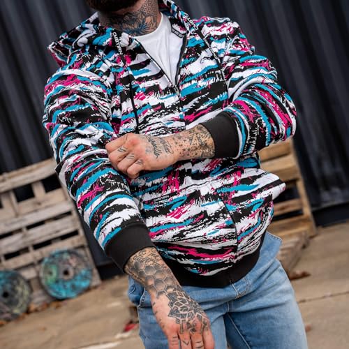 Combat Iron Men's Zip Up Hoodie4