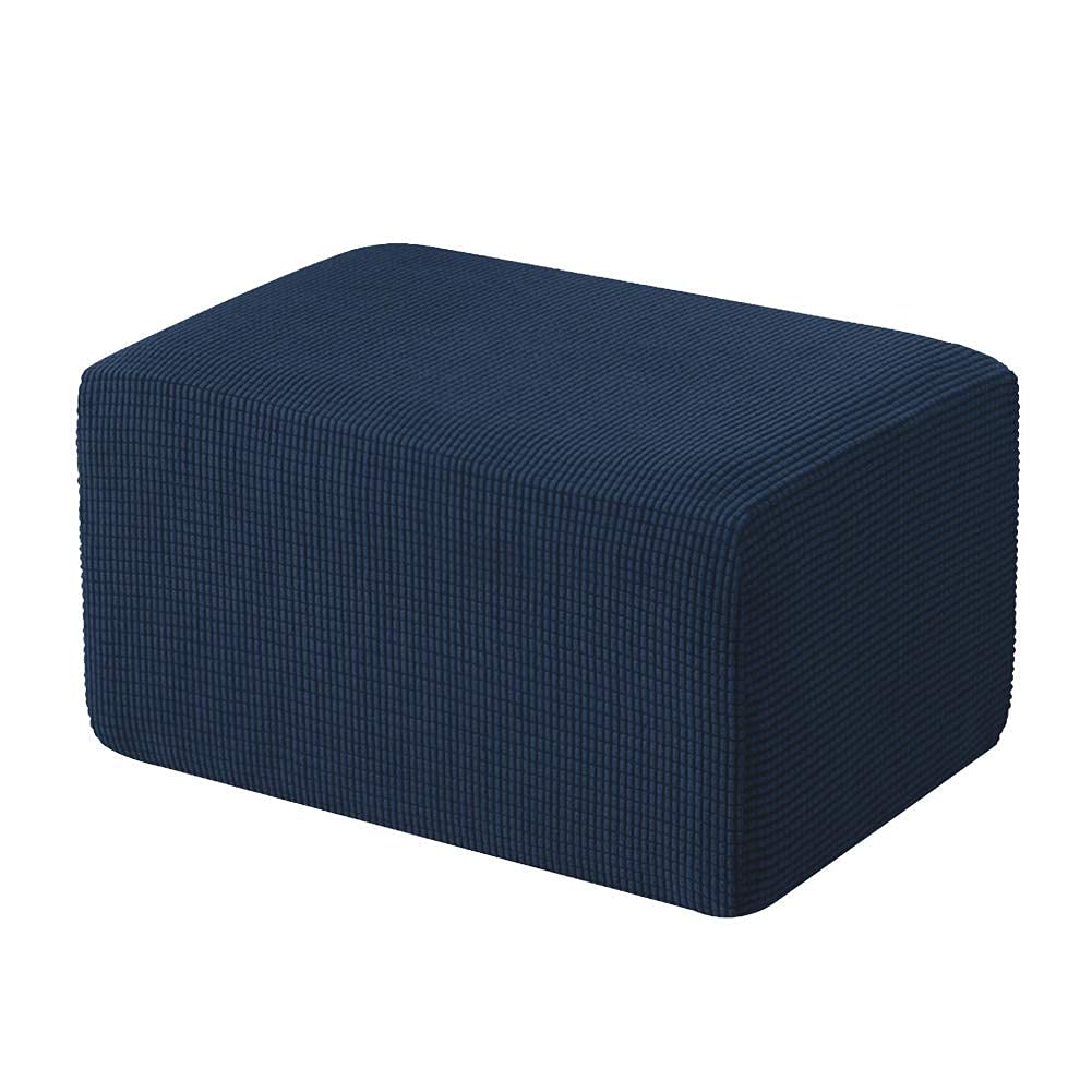 Housse de repose-pieds extensible et souple avec maintien par bande élastique