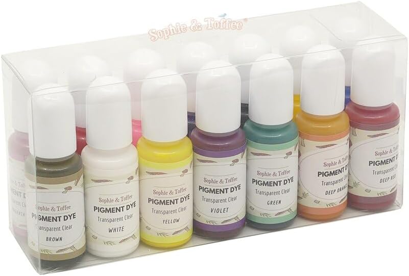 SOPHIE & TOFFEE Colorant Pigment Dye for Resin Coloring (14 Colors)