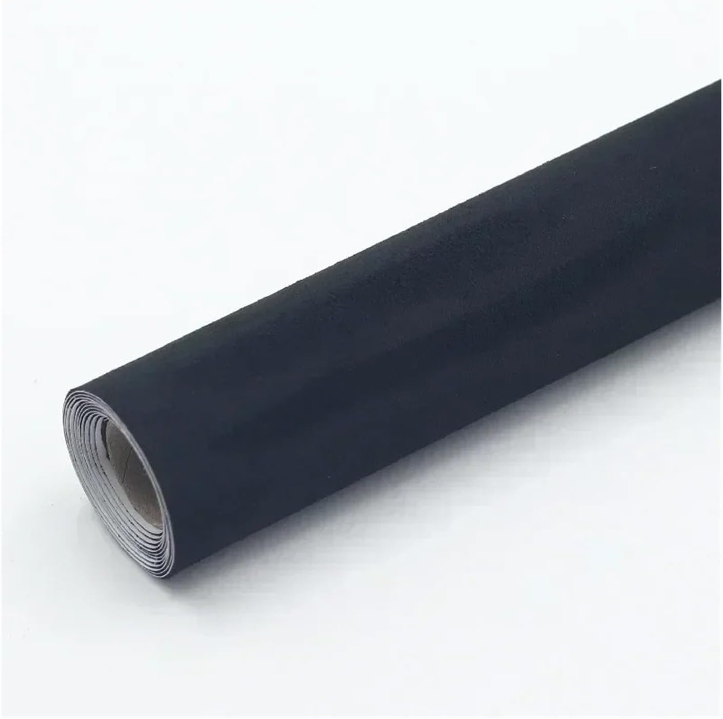 Elastic Suede Self Adhesive Velvet Fabric Repair Tape Car Interior Dashboard Modification Renovation Leather Roll Stickers(Black,20x30cm(Small))