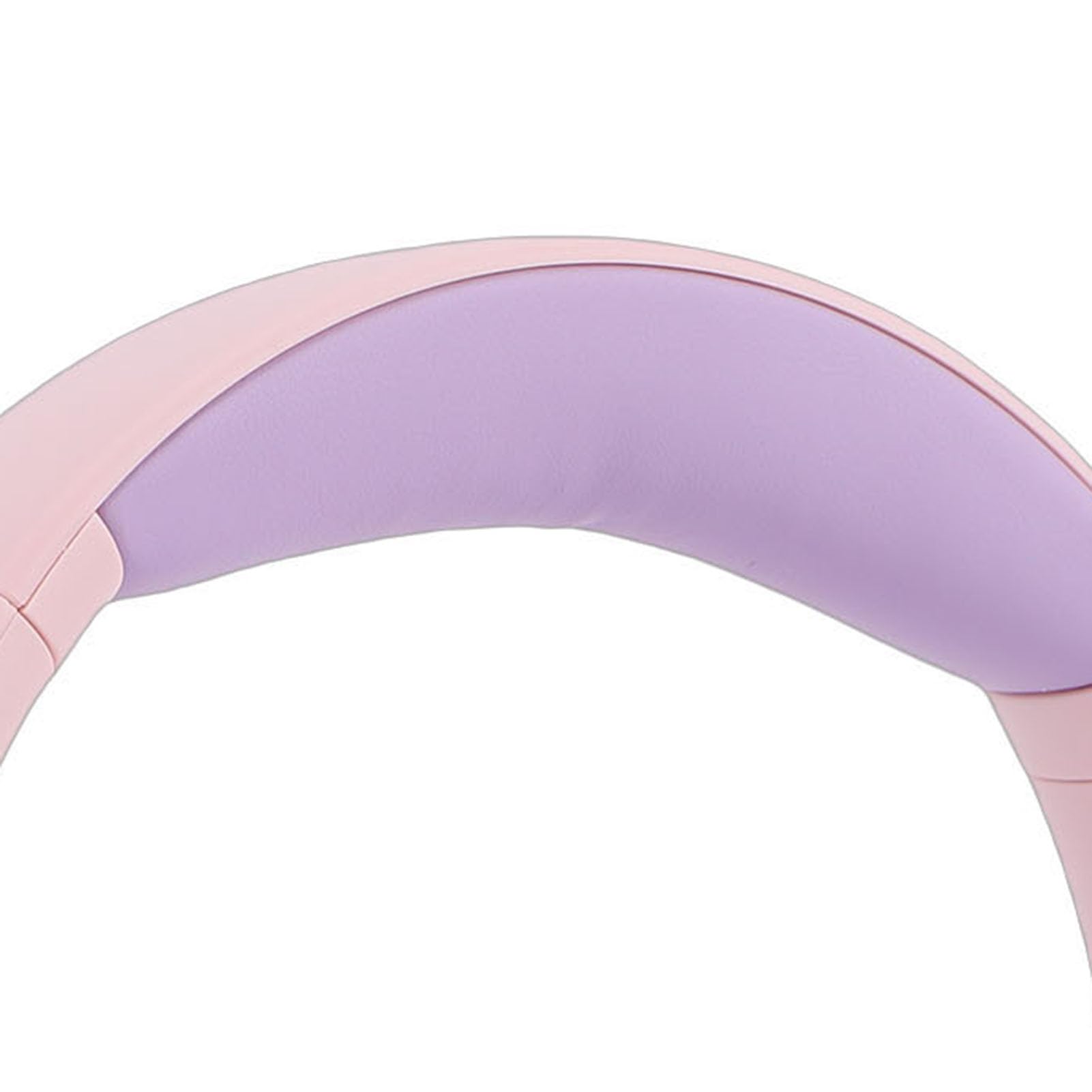 Fabater Luci LED Colorate Cuffie Wireless per Bambini 85/103 DBA Volume Sull'orecchio per Bambini (Rosata)