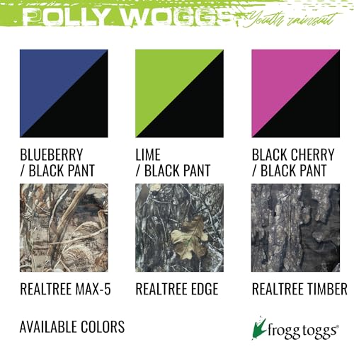 Image of FROGG TOGGS Youth Polly Woggs Waterproof Breathable Rain Suit