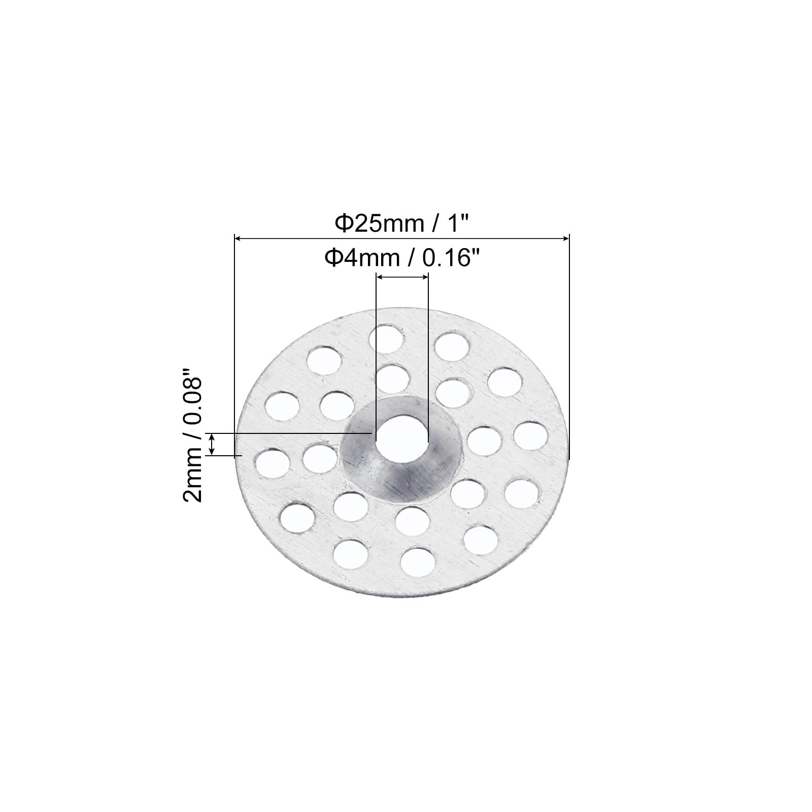 PATIKIL 1 Inch Plaster Washers - Image 2