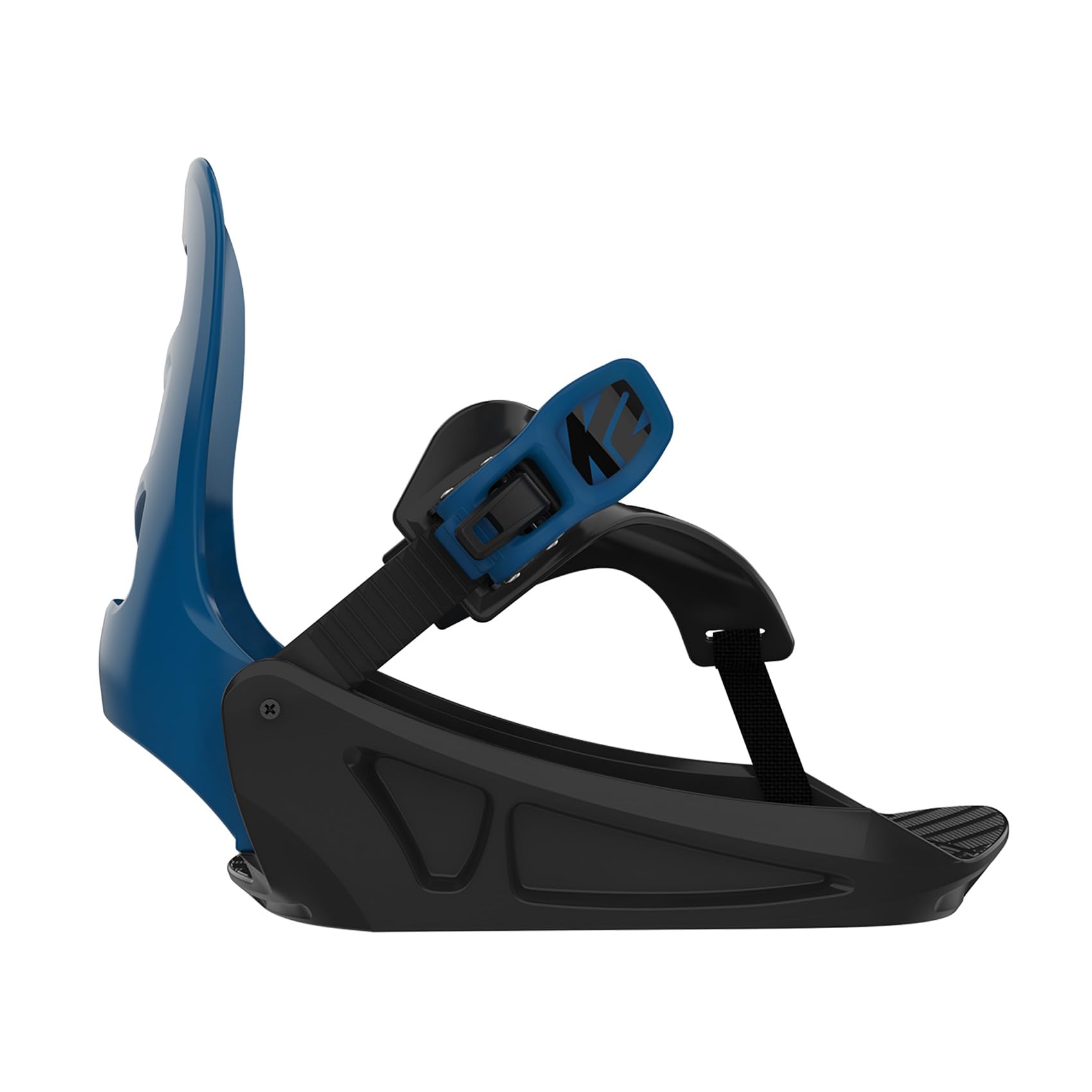 K2 Mini Turbo Youth Snowboard Bindings, S: 2-5, Blue