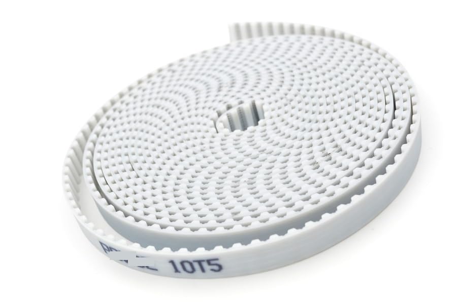 Courroie synchrone ouverte T5 anti-glissement pour motorisation de précision standard