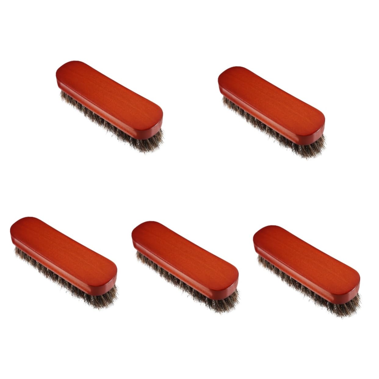 Brosse à chaussures en crin de cheval véritable GALPADA, l'excellence pour vos bottes