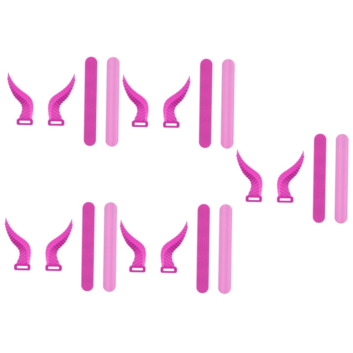 Mikikit 5paare Devil Horns Kopfhörer Dekorationen Aus Silikon Leichte Und Bequeme Gaming Zubehörteile Installieren Geeignet Für Verschiedene Headsets Sports Und Unterhaltung