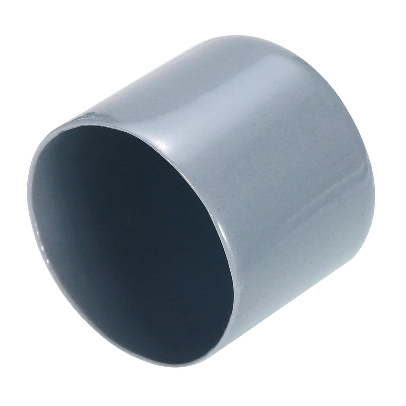 uxcell 20pcs Rubber End Caps 35mm ID Vinyl PVC Round Tube Bolt Cap Cover Screw Thread Protectors Grey