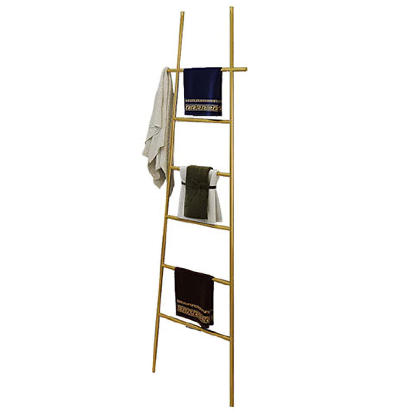 Porte-serviettes sur pied en métal pour en finir avec le linge humide