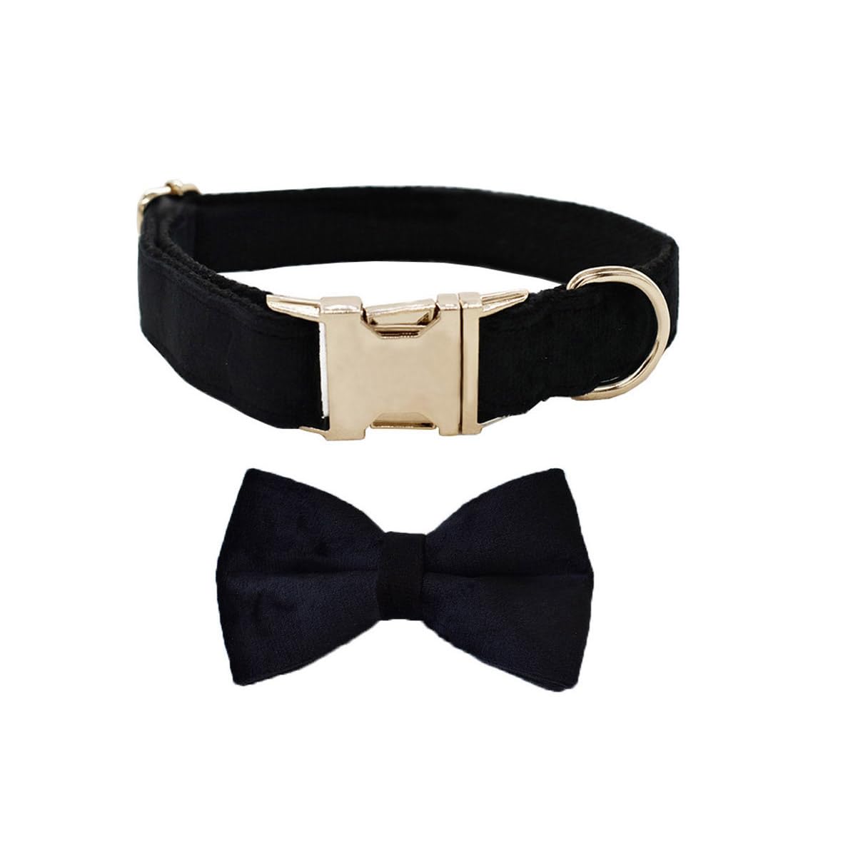 Collier pour chien velours animaux petite moyenne grande taille