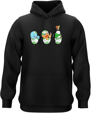 Okiwoki Sweat Shirt A Capuche Noir Parodie Yoshi Pokemon Bebe Yoshi Face A Salameche Et Carapuce Bizarre Ces Deux La Sweatshirt De Qualite Premium De Taille Xs Imprime Okiwoki Sweat Shirt A Capuche Noir Parodie Yoshi Pokemon Bebe Yoshi Face A Salameche Et Carapuce Bizarre Ces Deux La Sweatshirt De Qualite Premium De Taille Xs Imprime