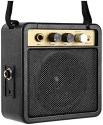 Amplificador De Guitarra Portatil Com Alto Falante Ma-5 5w