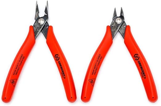Crescent Brand Miniature Cutters & Needle-Nose Pliers Set Item S2KS5~Hobbyist and General Electronics Use