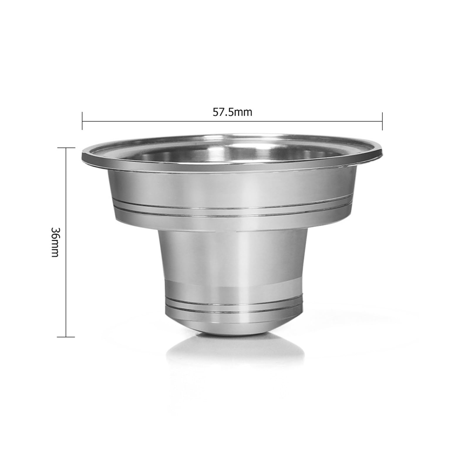 INEOUT Transform For Nespresso Coffee Tool Capsules Adapter Holder Filter Compatible con Vertuo Compatible Compatible con Gusto Crema Maker Converter