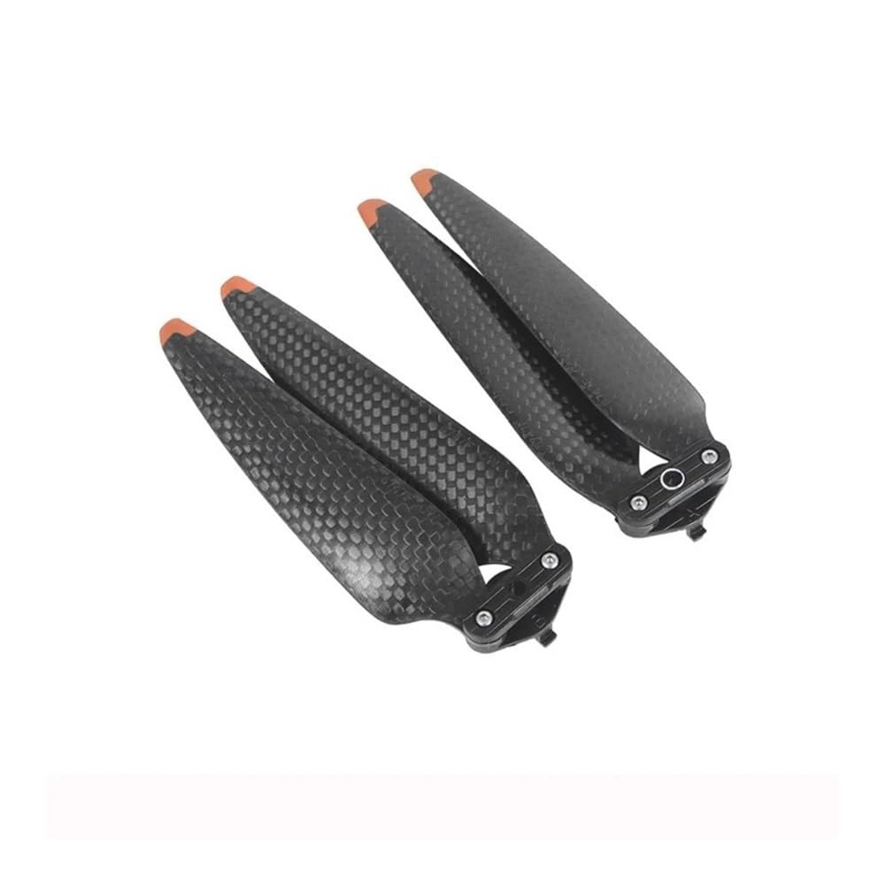 Adatto for eliche in fibra di carbonio, eliche rigide e leggere, eliche pieghevoli, accessori for droni a 2 pale(2Pairs)