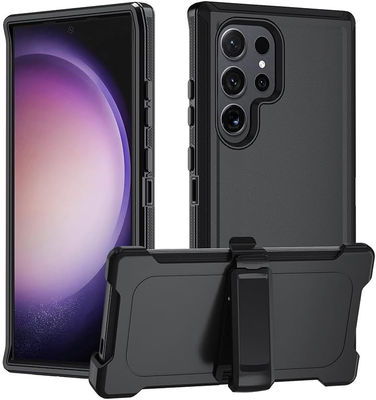 2 Pack Replacement Belt Clip Holster for OtterBox Defender Series Case Samsung Galaxy (S24 Ultra) - Image 4