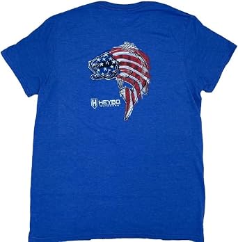 Heybo USA Flag SS T-Shirt, American Flag Outdoor T-Shirt