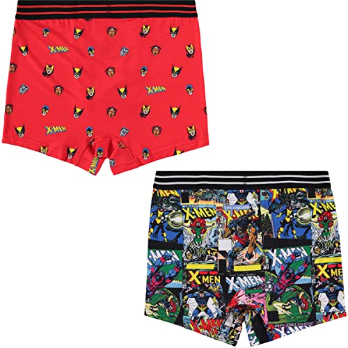 Marvel Mens Comics Boxer Briefs - X-Men Wolverine Mens Underwear - 2 Pack Boxer Briefs2