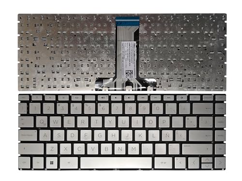 HP 14-CF 14S-CF 14-DF 14S-DF 14-DK 14S-CR 240 245 246 G8 340 G5 G7 US/���e�� �m�[�g�p�\�R���L�[�{�[�h�p(Silver LA No backlit)