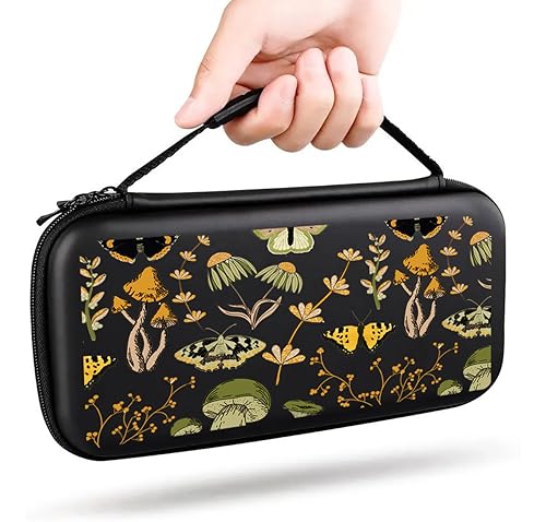 Amazon.com: Mushrooms Switch Carrying Case Compatible with Nintendo ...