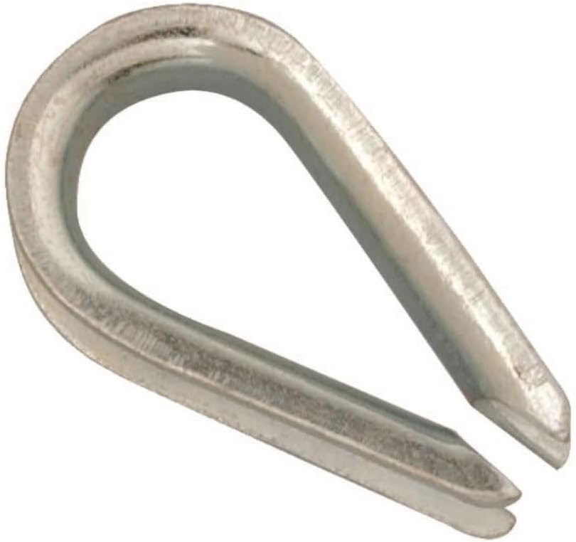 Campbell T7670629 1/4" Galvanized Wire Rope Thimbles - Image 5