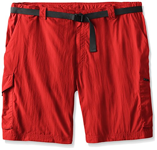 Image of Columbia Men's Regular Fit Shorts (AM4723 Cypress Heather Camo Print 40)