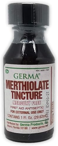 Germa Antiséptico de tintura de mertiolato 1 oz