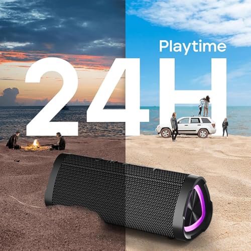 Image of Vanzon Bluetooth Speakers, Portable Bluetooth Speaker, IPX7 Waterproof