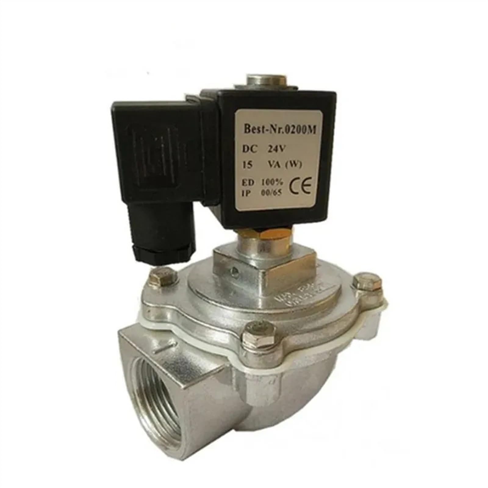1 Pieza DMF-Z-25 Colector de Polvo neumático con Bolsa en ángulo Recto DC24V Válvula de Pulso de solenoide de 1 Pulgada(DC12V)