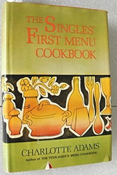 Hardcover The singles' first menu cookbook Book
