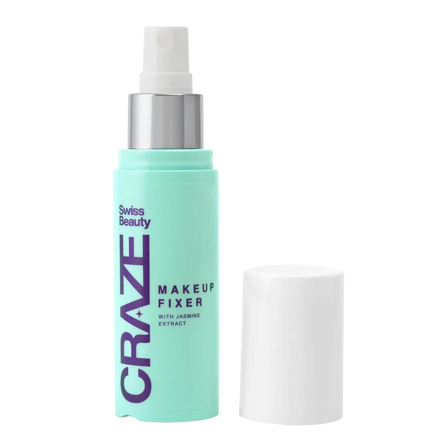 Swiss Beauty CRAZE 2-in-1 Sweatproof Hydrating Mist + Makeup Setting Spray | With Niacinamide and Vitamin E | For Long lasting and sweat-proof Makeup | 50ml Swiss Beauty CRAZE 2-in-1 Sweatproof Hydrating Mist + Makeup Setting Spray | With Niacinamide and Vitamin E | For Long lasting and sweat-proof Makeup | 50ml