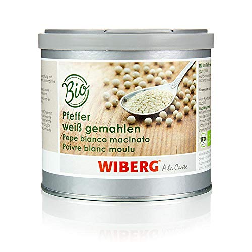 WIBERG - Bio Pfeffer weiß, gemahlen, 250 g