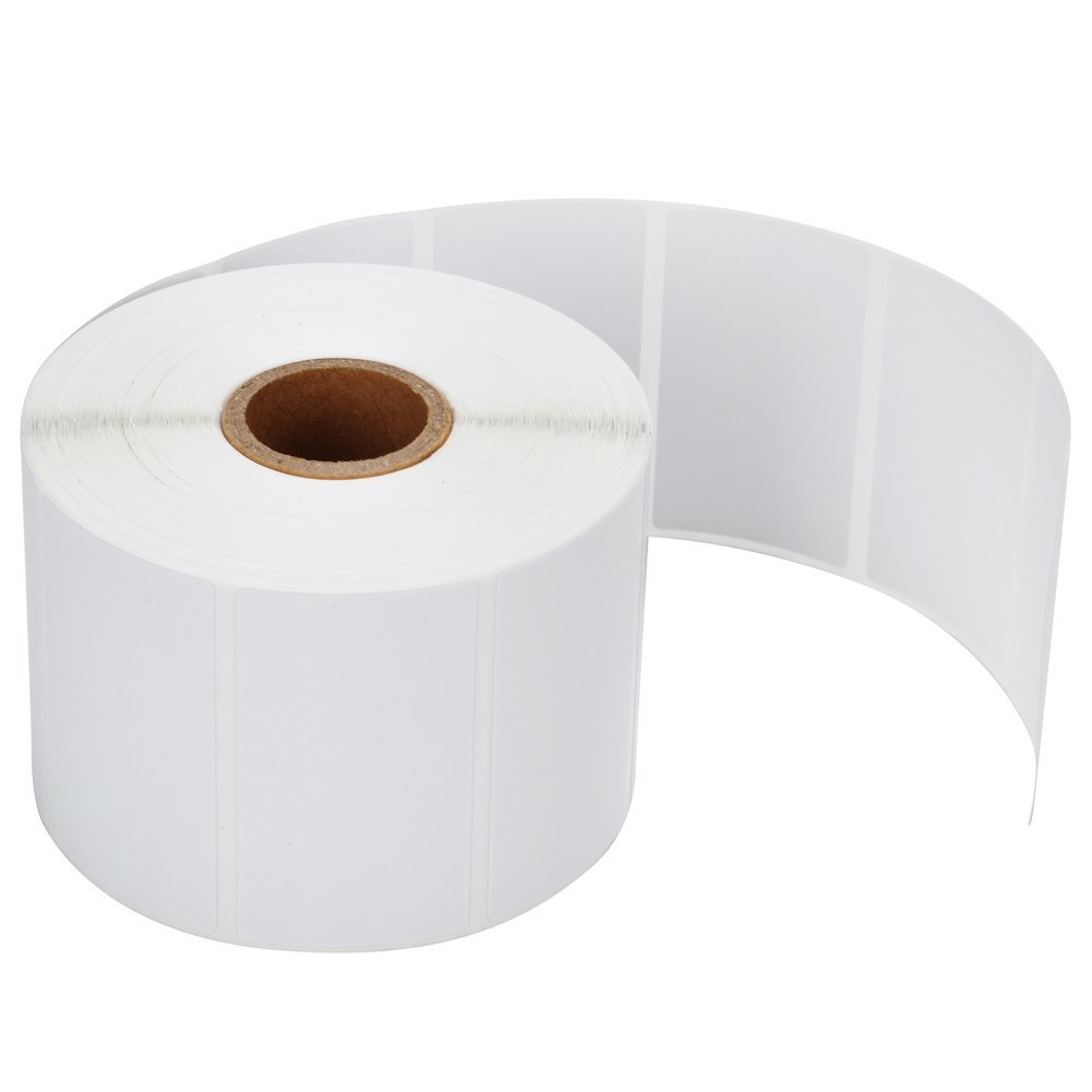 MFLABEL Etiquetas de envío perforadas térmicas directas de 2-1/4 x 1-1/4 pulgadas, etiquetas térmicas directas de 2.25 x 1.25 pulgadas para dirección de códigos de barras, etiquetas de envío