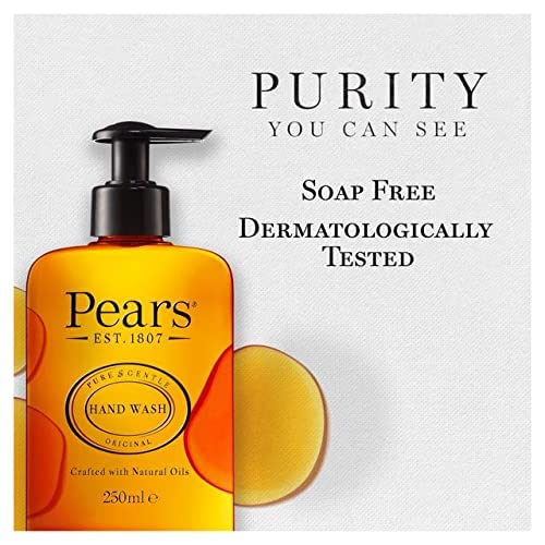 Pears Pure & Gentle Moisturising Liquid Hand Wash, Enriched with Glycerin and Formulated with Natural Oils - Image 4