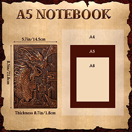 Carnet de notes en cuir rigide A5 pour ne plus perdre vos idees