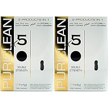 Puriclean X5 Complete Body Cleanser 2 in 1 Detox - Double Strength Cleansing - 5-Day Detoxifying to Flush Out Toxins- 20 Capsules + 1 Fast Softgel Pack of 2