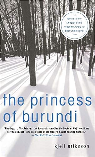 The Princess of Burundi: A Mystery (Ann Lindell Mysteries, 1) book cover