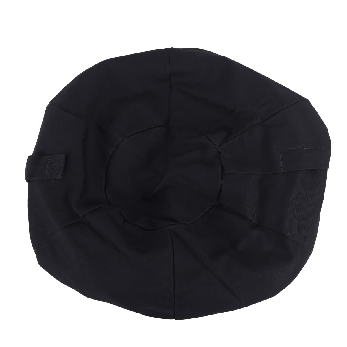 Housse de protection pour ballon de yoga de 65 cm, en tissu de coton respirant avec poignée de transport pour vos séances de fitness (gris foncé)