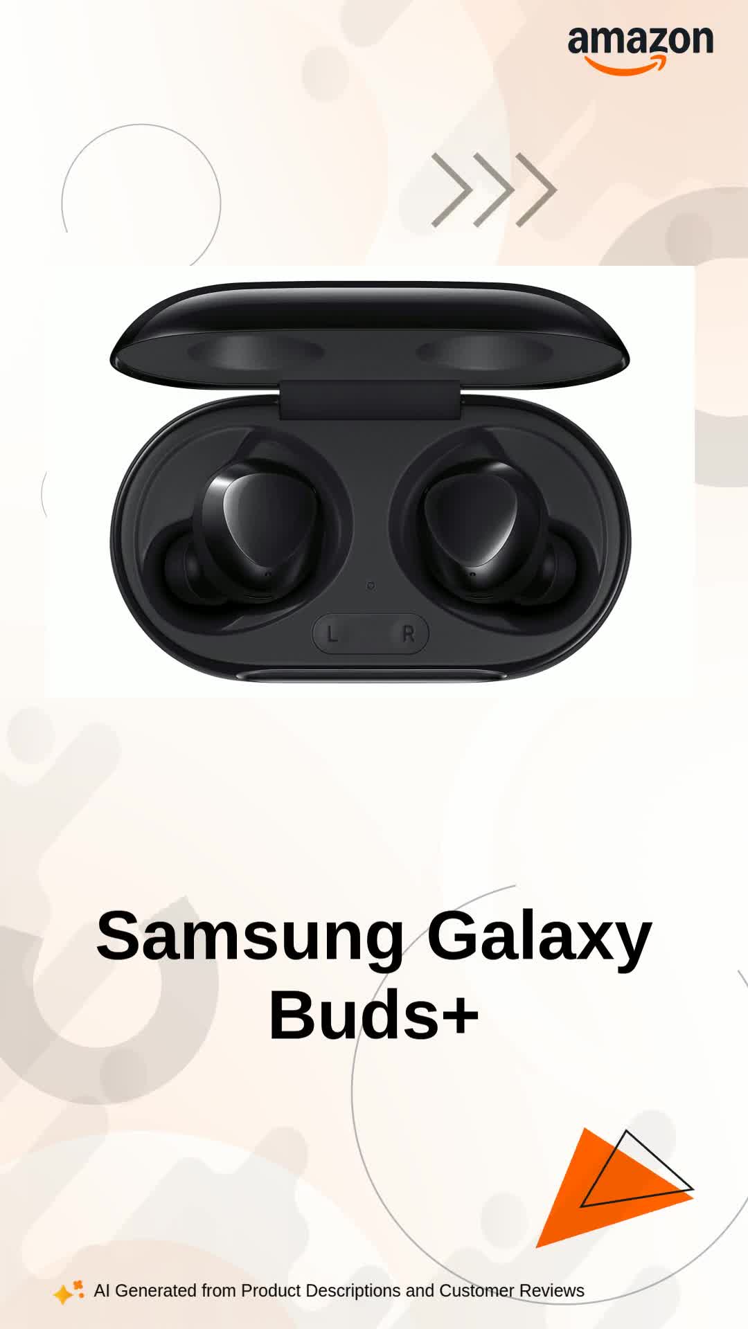 Samsung Galaxy buds+ ワイヤレスイヤホン Samsung Galaxy Buds+ Wireless Bluetooth in Ear Earbuds with Mic