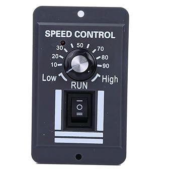 DC12V-60V/10A Motor Speed Controller?DC Motor Speed Controller?CW/CCW Adjustable Speed Controller with Switch ?for DC Motor Speed Regulation, DC Fan, etc.