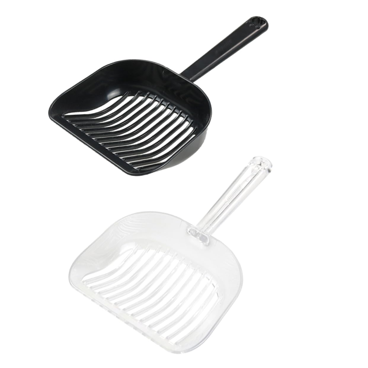 FDEFIRTFG Cat litter scoop, 2pcs Cat Litter Cleaning Kit Handheld Poop Scooper for Easy Waste Removal and Colors for Owners and